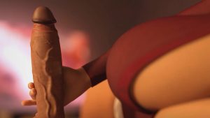 3D MILF Sexspiel für Erwachsene, Handjob